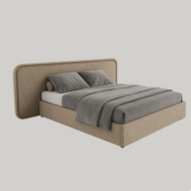 Luxe Haven Upholstered Bed - Image 2