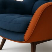 Modern Wingback Lounge Accent Chair - Image 4
