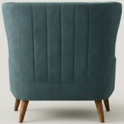High Back Wingback Accent Chair - Image 3