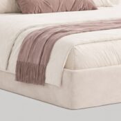 Luxe Serenity Curved Upholstered Bed - Image 3