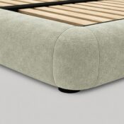 Premium Upholstered Modern Fabric Headboard Bed - Image 5