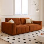 Fior 3 Seater Sofa with Vertical Tufting