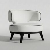 Modern Accent Lounge Chair - Image 2