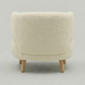 Sculpted Barrel Accent Chair - Image 3