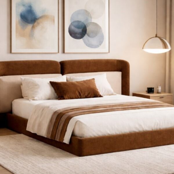 Infinite Curve Double Bed