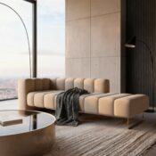 Right / Left Hand Chaise Lounge Sofa